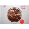 Image 1 : Ron Paul Copper Round; .999 Fine Copper 1 Oz.; EST. $3-5
