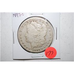 1897-O Silver Morgan $1; EST. $30-40