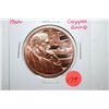 Image 1 : Ron Paul Copper Round; .999 Fine Copper 1 Oz.; EST. $3-5