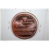 Image 2 : Ron Paul Copper Round; .999 Fine Copper 1 Oz.; EST. $3-5