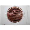 Image 2 : Ron Paul Copper Round; .999 Fine Copper 1 Oz.; EST. $3-5