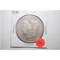 1879 Silver Morgan $1; EST. $30-40