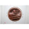 Image 2 : Ron Paul Copper Round; .999 Fine Copper 1 Oz.; EST. $3-5