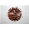 Image 2 : Ron Paul Copper Round; .999 Fine Copper 1 Oz.; EST. $3-5