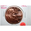 Image 1 : Ron Paul Copper Round; .999 Fine Copper 1 Oz.; EST. $3-5