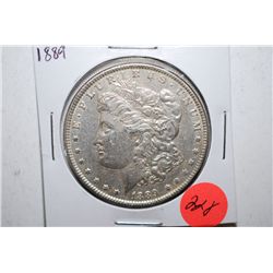 1889 Silver Morgan $1; EST. $30-40