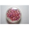 Image 1 : Oval-Shaped Pink Stones; Lot of 35; EST. $20-40