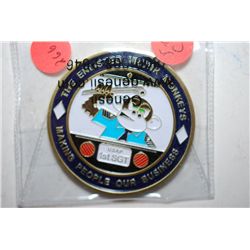 Challenge Medal USAF 1st SGT, "The Enlisted Trunk Monkeys, Making People Our Business", EST. $5-10