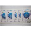 Image 2 : Lot of 5 1985 USSR 50 Kopek Stamps never been used in excellent condition; EST. $10-20