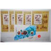 Image 1 : Lot of 5 1983 CCCP Russia 50 Kopek Stamps never been used in excellent condition and 1 1984 CCCP Rus