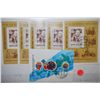 Image 2 : Lot of 5 1983 CCCP Russia 50 Kopek Stamps never been used in excellent condition and 1 1984 CCCP Rus