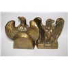 Image 1 : 2 Bald Eagle Book Ends with the year 1776 made in 1965 Colonial, VA; EST. $20-40