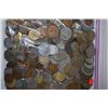 Image 1 : 3.3LBS of World Coins & Tokens; EST. $30-40