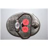 Image 2 : "Dazzle 'Em with Brilliance of Baffle 'Em with BS" Belt Buckle; EST.$10-15