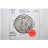 Image 1 : 1917-D Walking Liberty Half Dollar; Mint Mark On Obv.; EST. $15-25