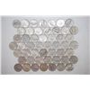 Image 2 : Mercury & Roosevelt Dime; Various Dates, Conditions & Denominations; Lot of 50 Silver; EST. $120-140