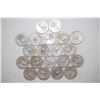 Image 2 : Washington Quarter; Various Dates, Conditions & Denominations; Lot of 20 Silver; EST. $120-140