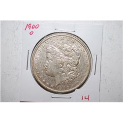 1900-O Silver Morgan $1; EST. $30-40