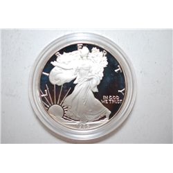1986-S Silver American Eagle $1 Proof In Velvet Box With COA Included; 99.9% Silver 1 Oz.; EST. $65-