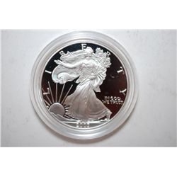 2003-W Silver American Eagle $1 Proof In Velvet Box With COA Included; 99.9% Silver 1 Oz.; EST. $65-