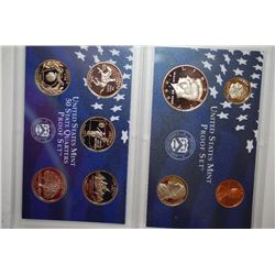 1999-S US Mint Proof Set With US State Quarter Mint Set With COA Included; EST. $15-20