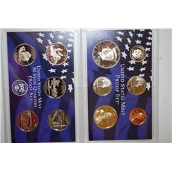 2005-S US Mint Proof Set & US State Quarter Mint Proof Set With COA Included; EST. $15-25
