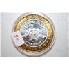 Image 1 : Treasure Island Las Vegas NV Limited Edition Two-Tone $10 Gaming Token; .999 Fine Silver; EST. $20-2