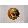 Image 1 : 2007 US Presidential John Adams-2nd President $1; Pure 24K Gold Enriched; EST. $5-10