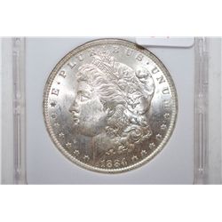 1884-O Silver Morgan $1; MCPCG Graded MS63; EST. $60-80