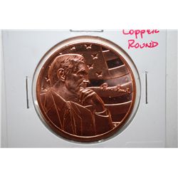 Ron Paul 1oz Copper Round; EST. $3-5