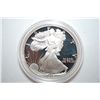 Image 1 : 1986 Silver Eagle Proof in Case with a COA from the US Mint; EST. $65-70
