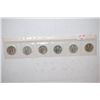 Image 2 : Sleeve of Mercury Dimes with P,D, & S mints in 1918 & 1919, total of 6;  EST. $20-25