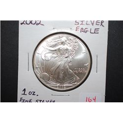 2002 Silver Eagle; 1 oz Fine Silver; EST. $35-40