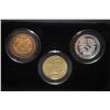 Image 2 : Michael Jordan Commemorative Proof Set; 1 oz Fine Silver Selectively Plated with 24k Gold medallion,