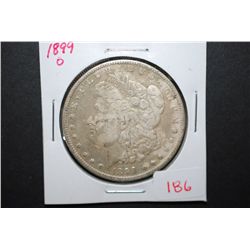 1899-O Silver Morgan Dollar; EST. $30-40