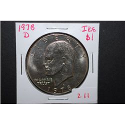 1978-D Eisenhower $1; EST. $3-5