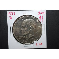 1972-D Eisenhower $1; EST. $3-5