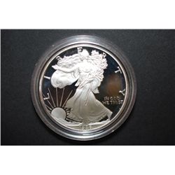 1986-S US American Silver Eagle $1 In Velvet Box; EST. $55-75