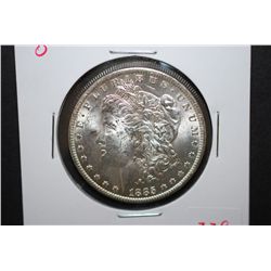 1885-O Silver Morgan $1; BU; EST. $55-75