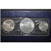 Image 2 : 1976-S US Bicentennial Silver Three-Coin Set; UNC 40% Silver; Washington Quarter, Kennedy Half & Eis