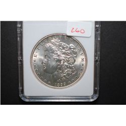 1899-O US Silver Morgan $1; MCPCG Graded MS61; EST. $45-60