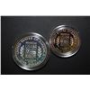 Image 2 : 1994 US Special Edition World Cup Commemorative Collector's Two-Coin Set In Display Box With History