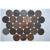 Image 2 : Indian Head One Cent; Various Dates & Conditions; Lot of 25; EST. $25-30