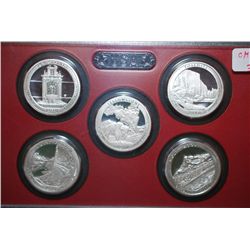 2010-S US Mint State Quarter Coin Set; Silver CLAD; EST. $35-40