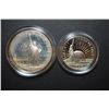 Image 1 : 1986-S US Liberty Commemorative Two-Coin Proof Set In Velvet Box; Ellis Island $1 & Nation Of Immigr