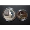 Image 2 : 1986-S US Liberty Commemorative Two-Coin Proof Set In Velvet Box; Ellis Island $1 & Nation Of Immigr