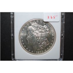 1879-S US Silver Morgan $1; MCPCG Graded MS64; EST. $60-80