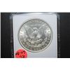 Image 2 : 1900 US Silver Morgan $1; MCPCG Graded MS61; EST. $60-80