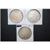 Image 1 : 1896-O, 1899-O & 1900-O US Silver Morgan $1; Lot of 3; EST. $100-120