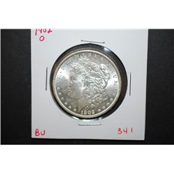 1902-O US Silver Morgan $1; BU; EST. $45-65